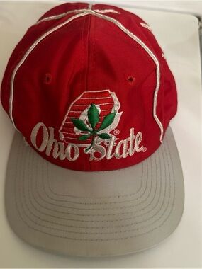 Vintage The Game Ohio State Red Embroidered SnapBack Cap
